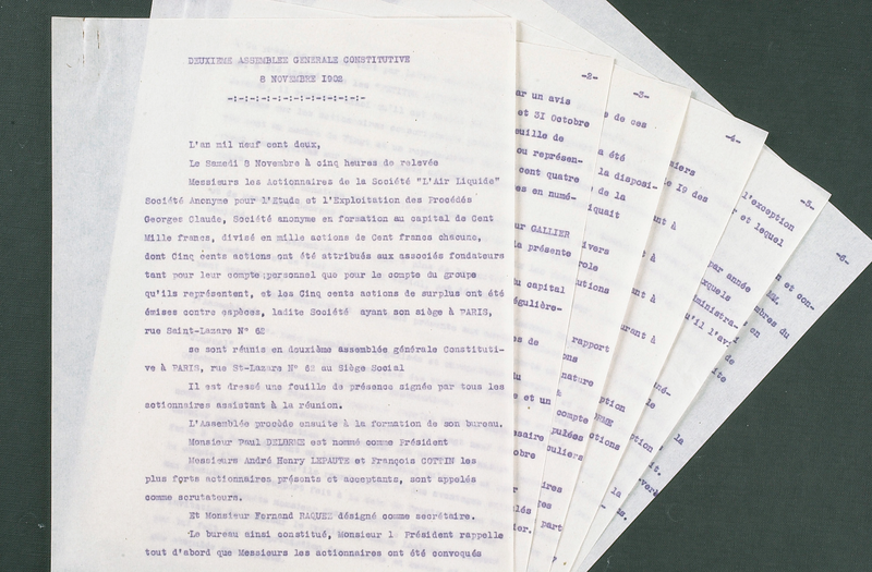 report of the second general meeting